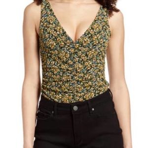 Leith floral bodysuit